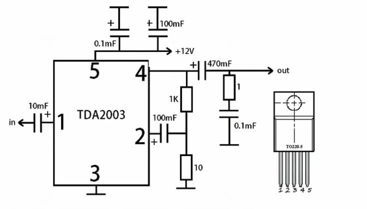 Tda2003 своими руками Tda2003 своими руками